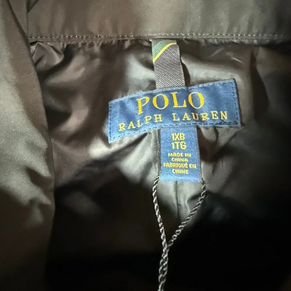 Polo Ralph Lauren Men's Black Water Repellent DWR Field Jacket Size‎ 1XB Lux NWT